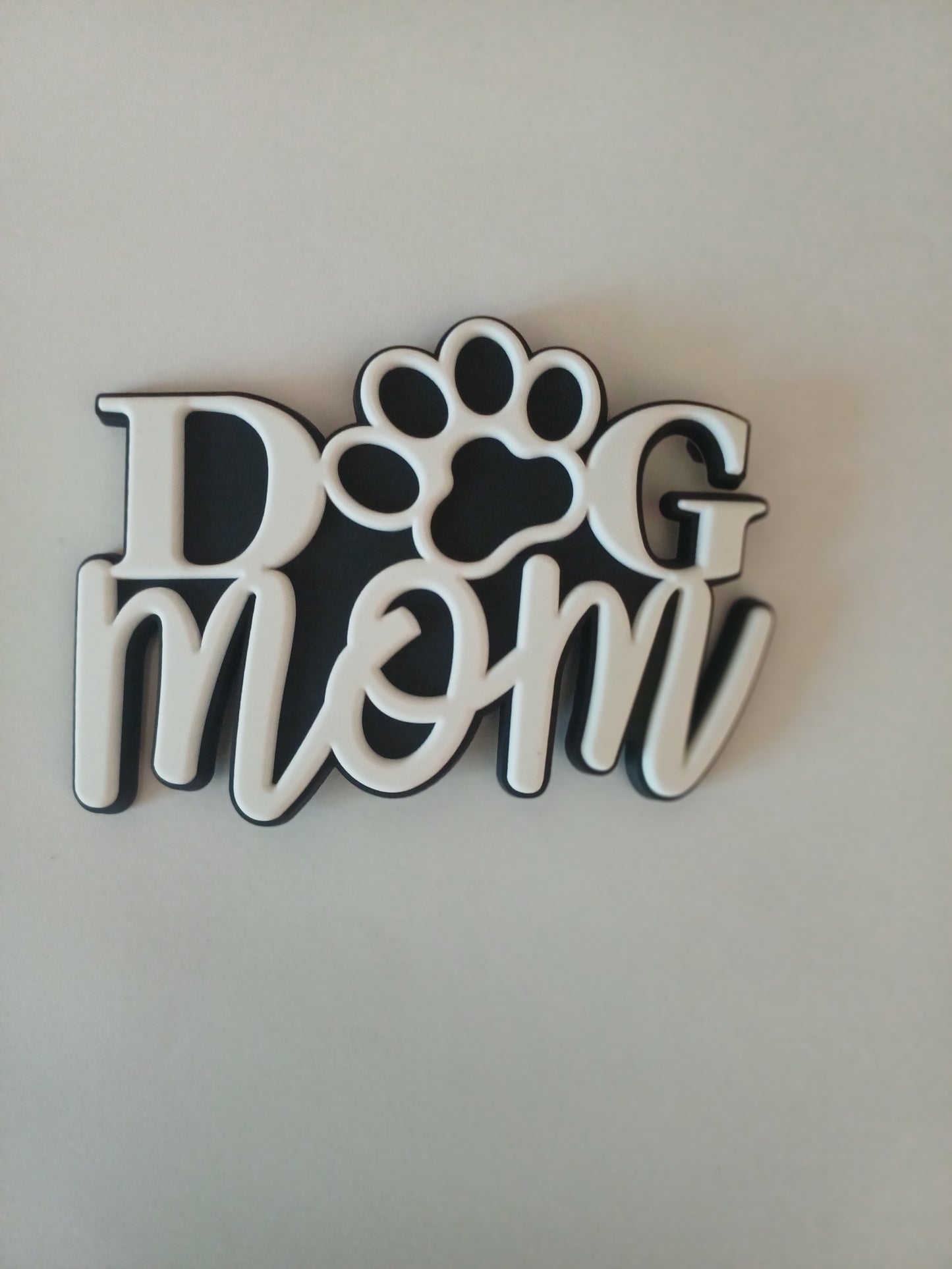 scritta DOG MOM