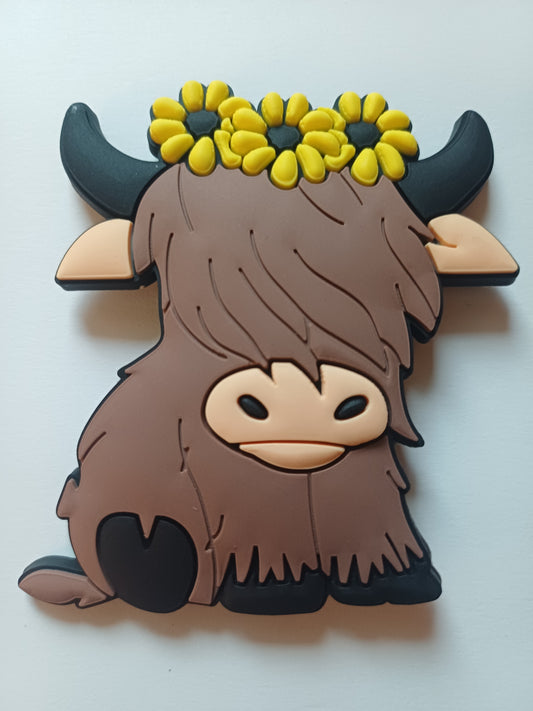 Bufalo con fiorellini